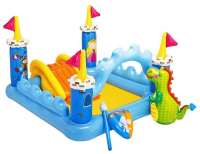 Игровой центр Intex Fantasy Castle Play Centre 57138 с горкой