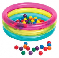 Детский бассейн Intex Classic Three Ring Baby Ball Pit 48674