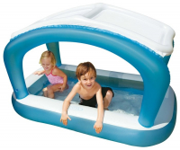 Детский бассейн Intex Sunshade Rectangular Baby Pool 57423